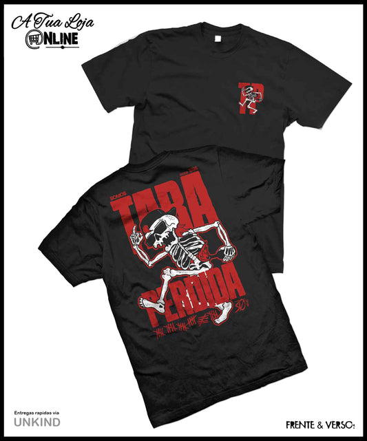 T-Shirt 30 anos Red back print