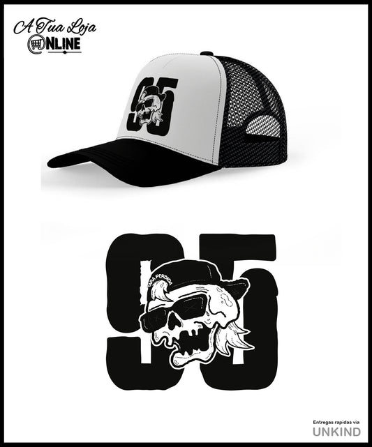 Cap Trucker 30 anos preto