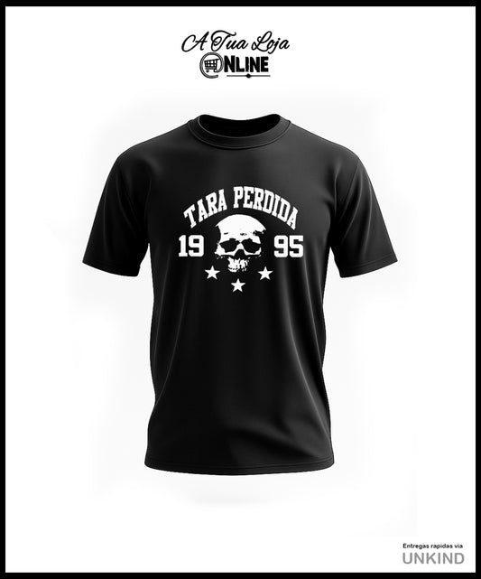 T-Shirt Tara Perdida Logo oficial Preta