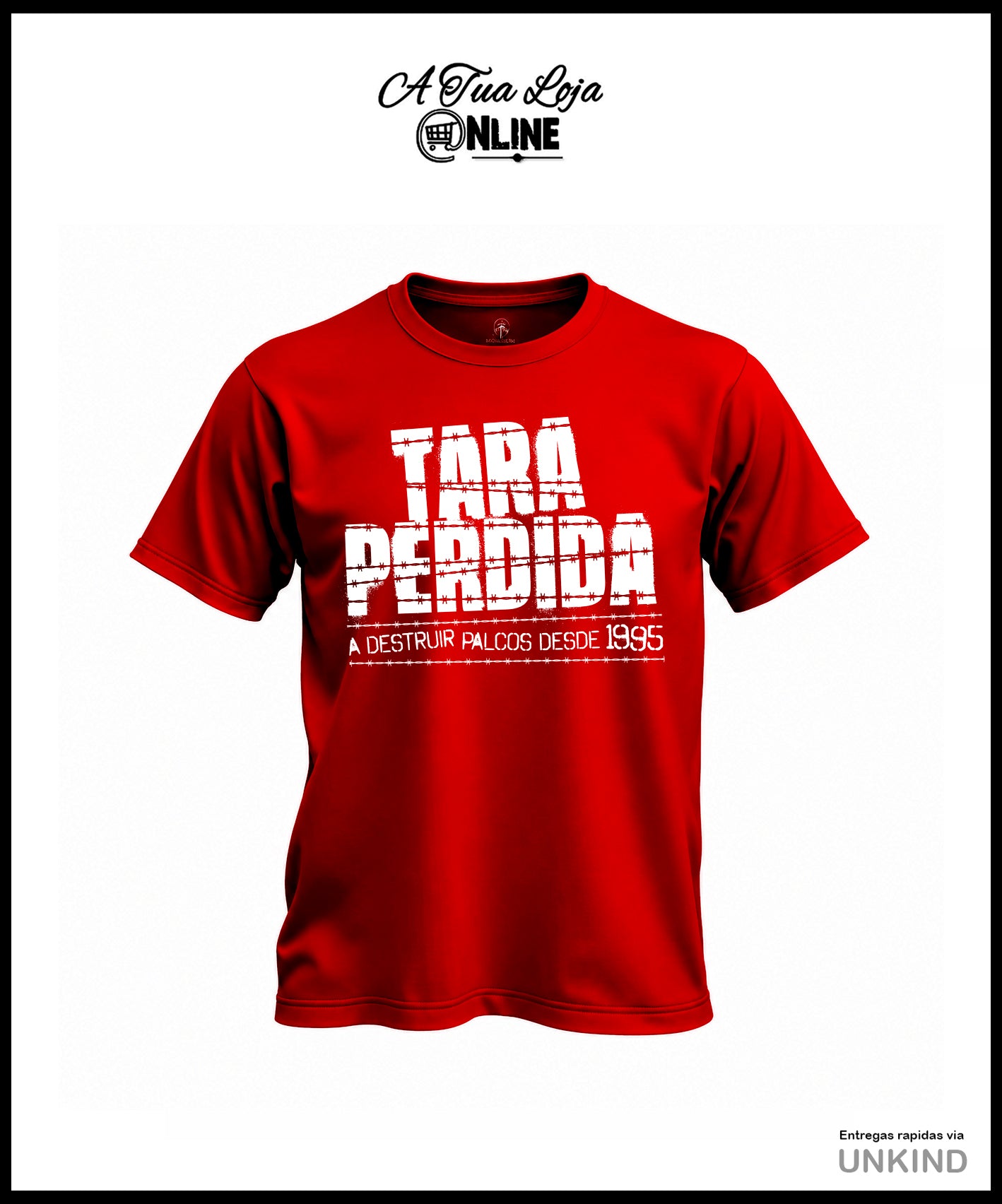 T-Shirt Tara Perdida ADP Red