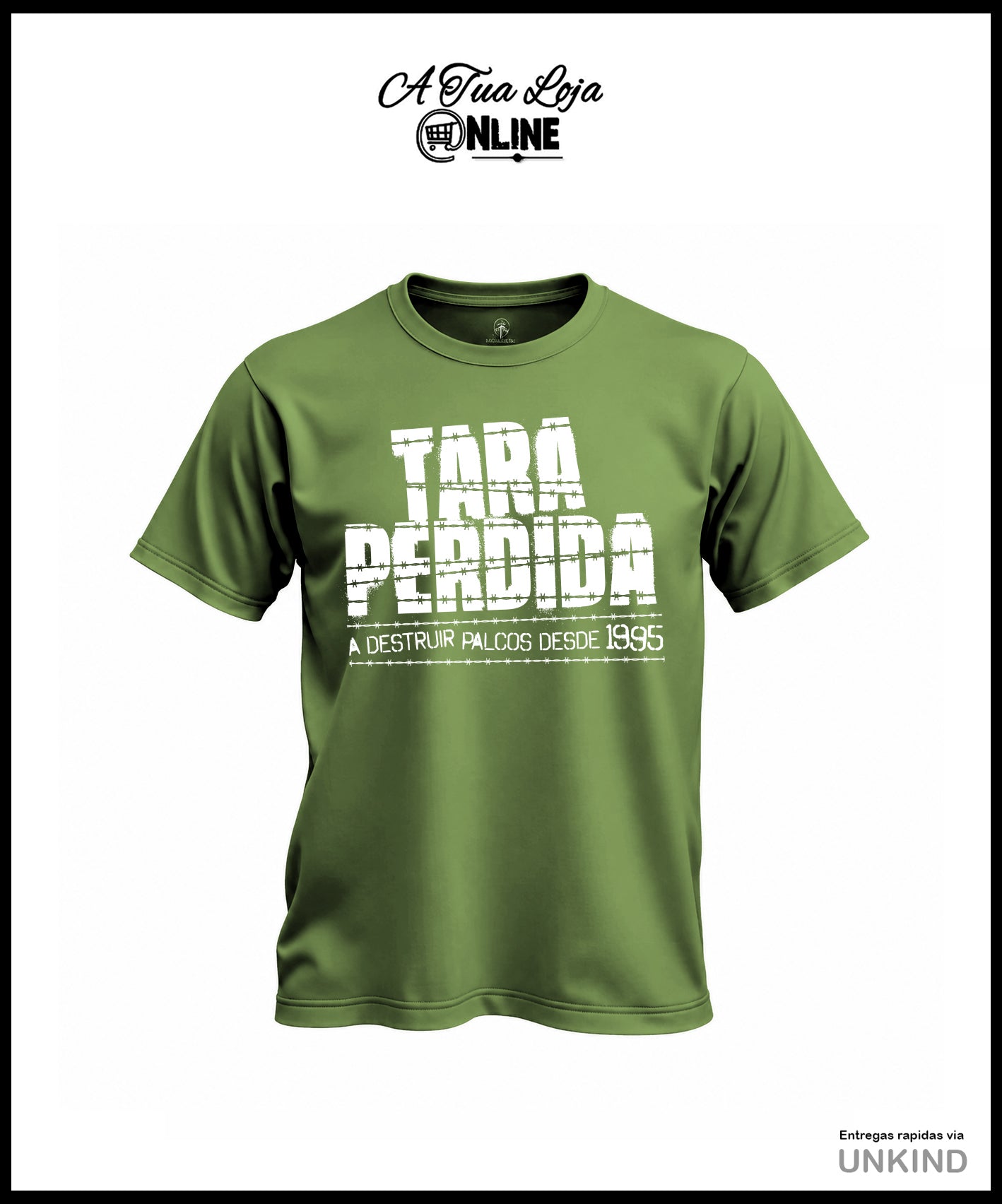 T-Shirt Tara Perdida ADP Verde