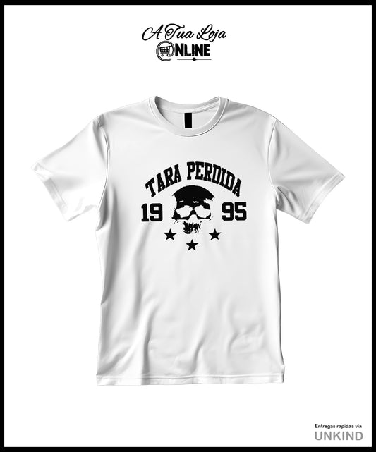 T-Shirt Tara Perdida Logo oficial Branca